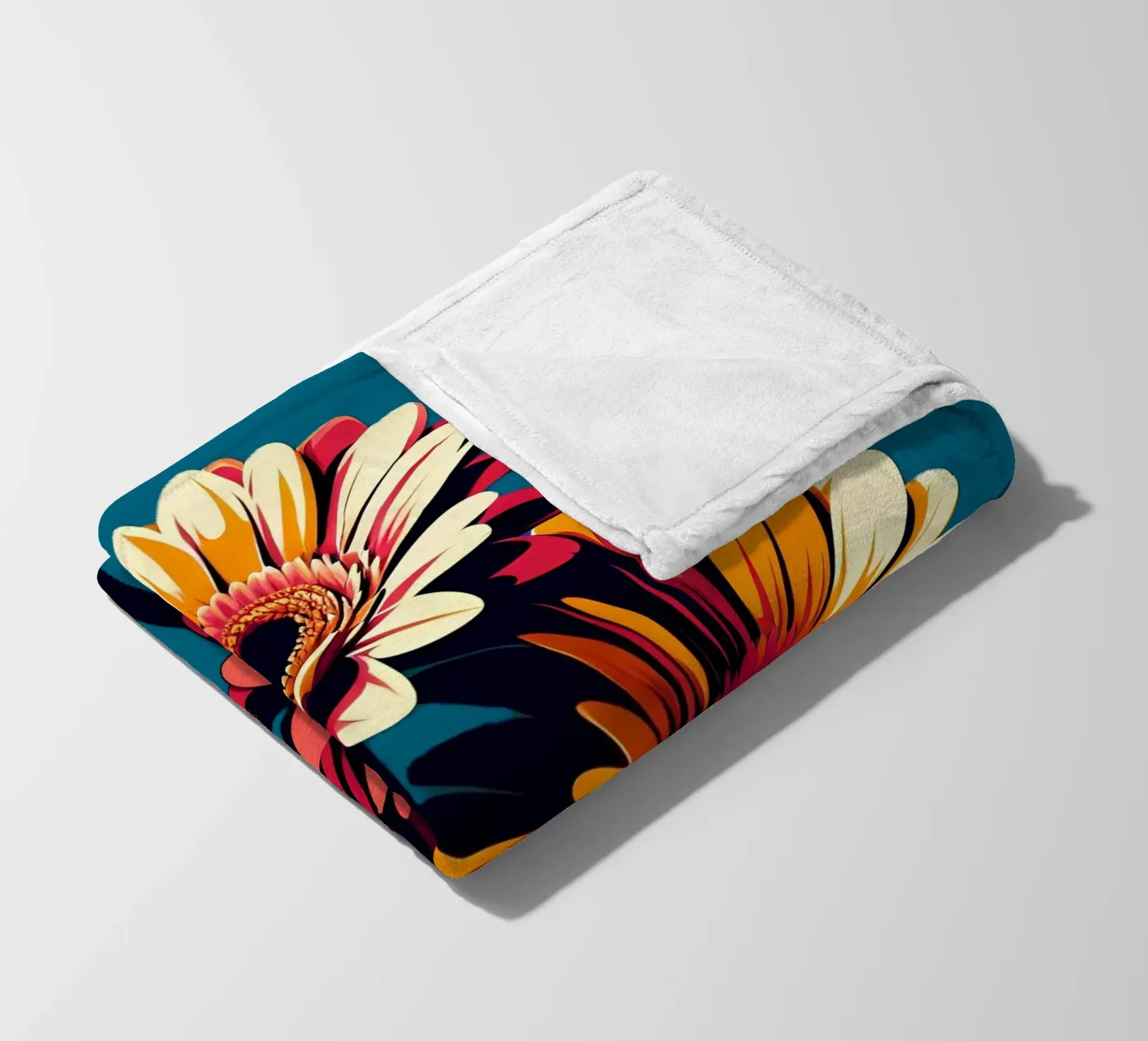 Gerbera coperta in pile da Digital Naive