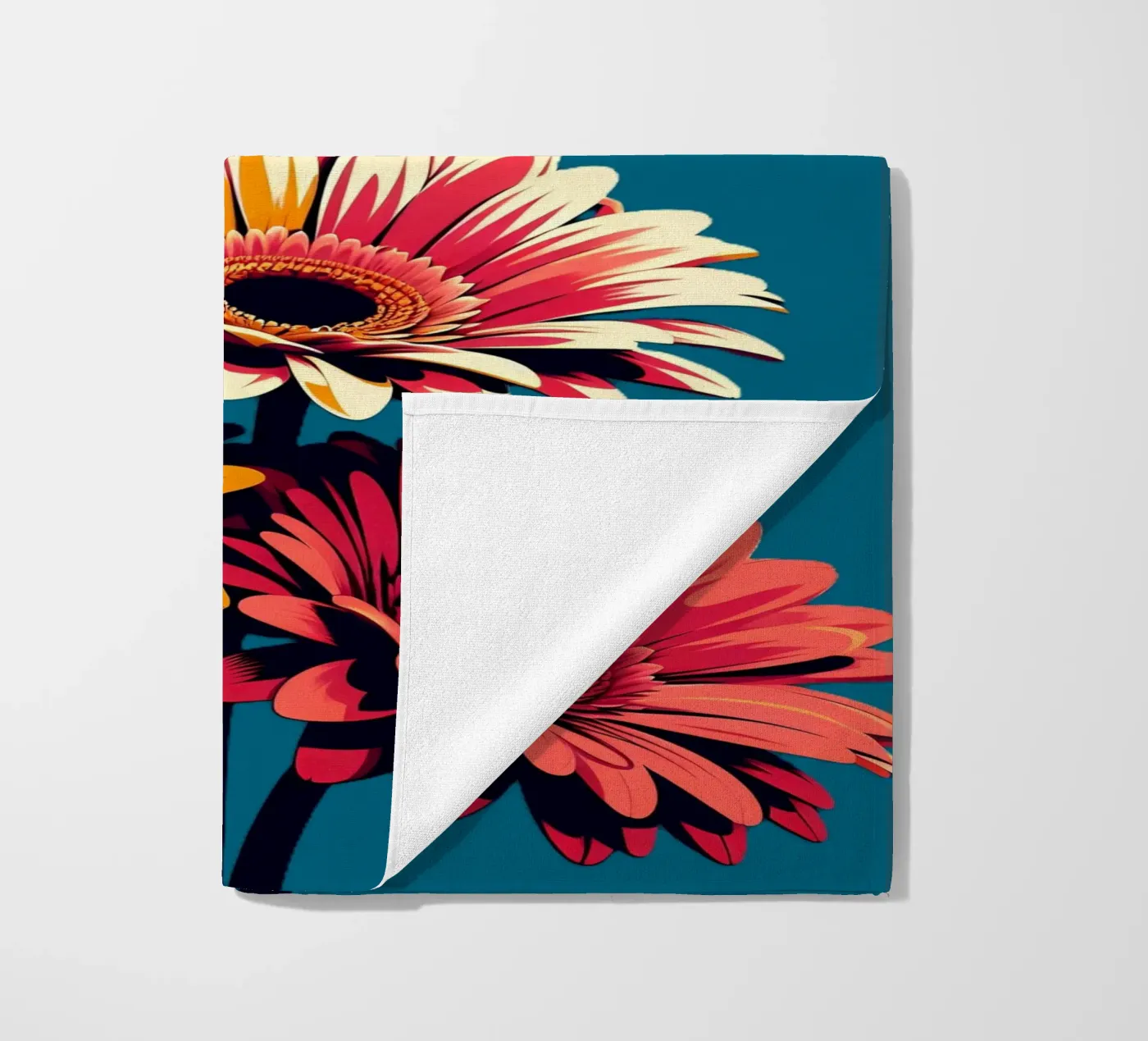 Gerbera serviette de plage de Digital Naive