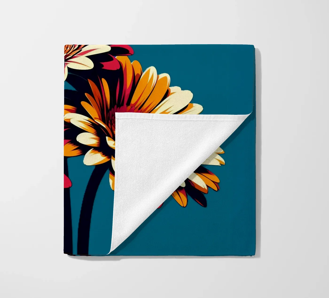 Gerbera serviette de plage de Digital Naive