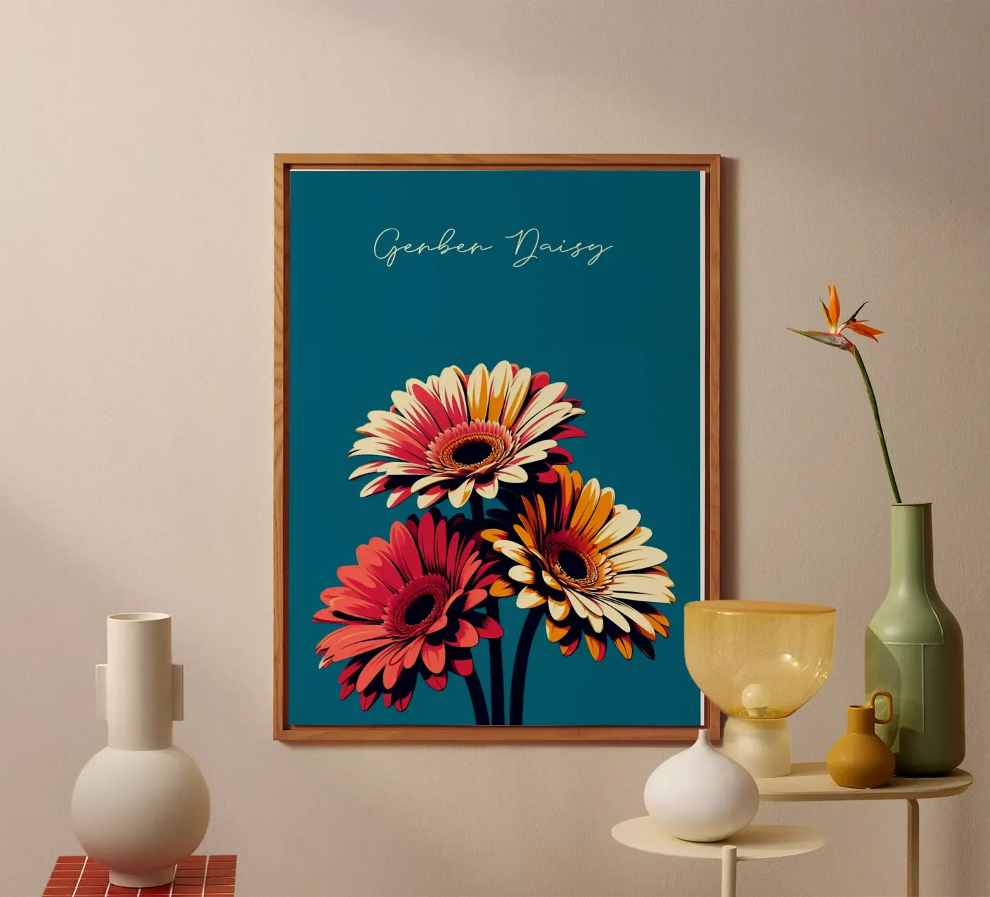 Gerbera pannello forex da Digital Naive