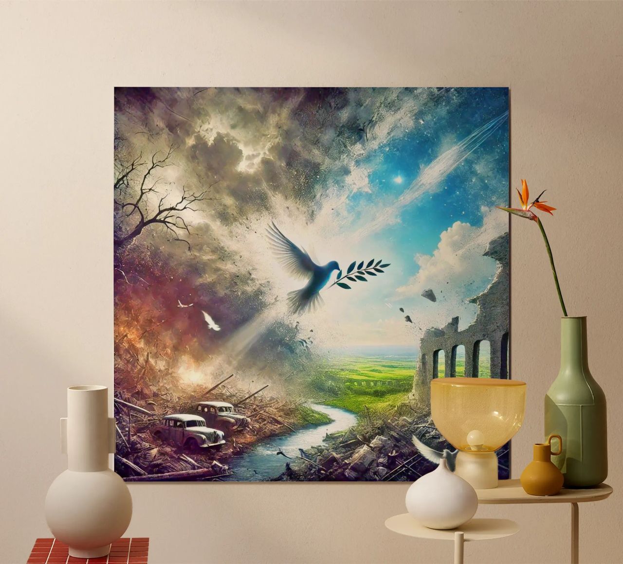 Please peace poster de SwenIA design