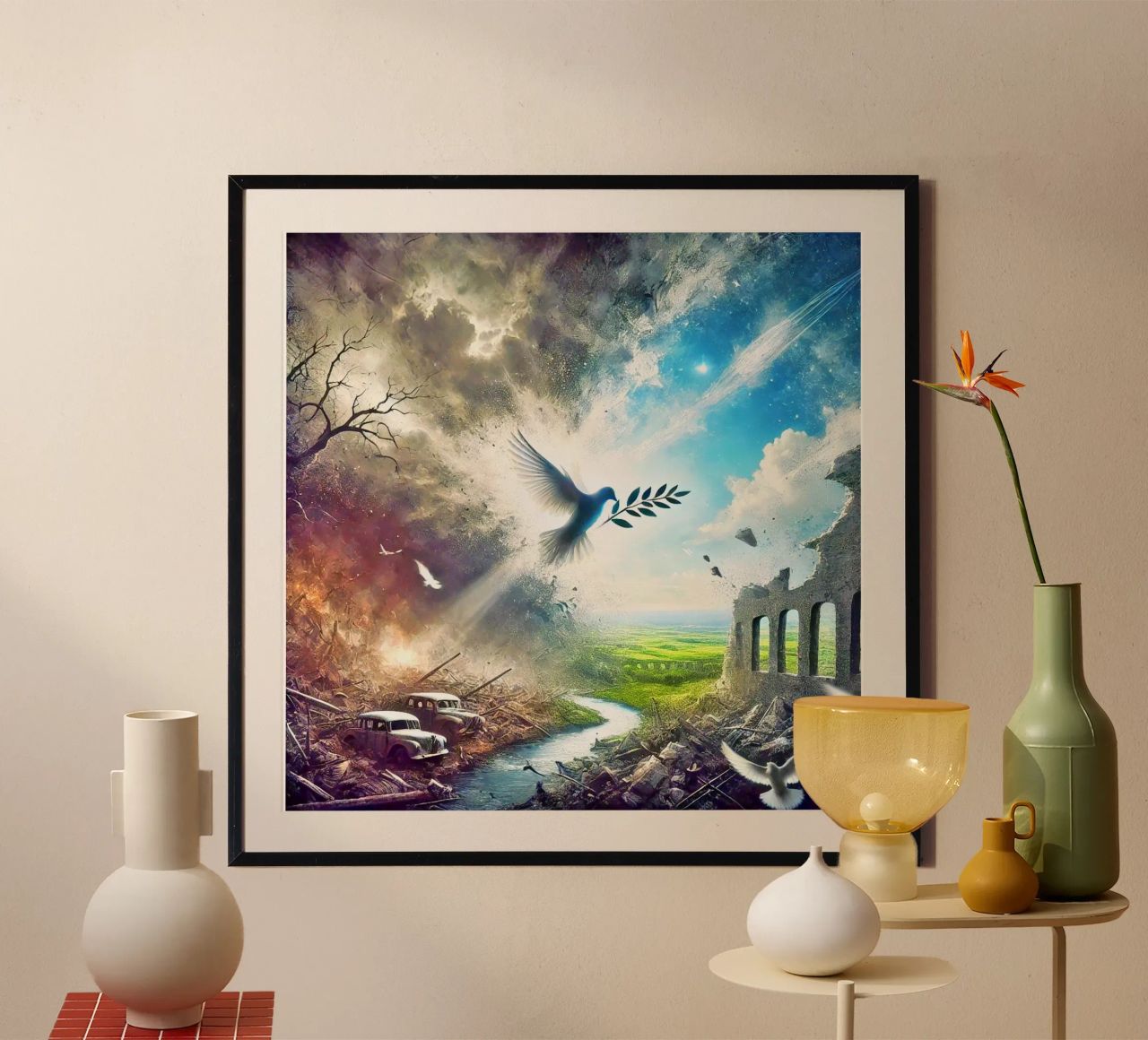 Please peace poster de SwenIA design