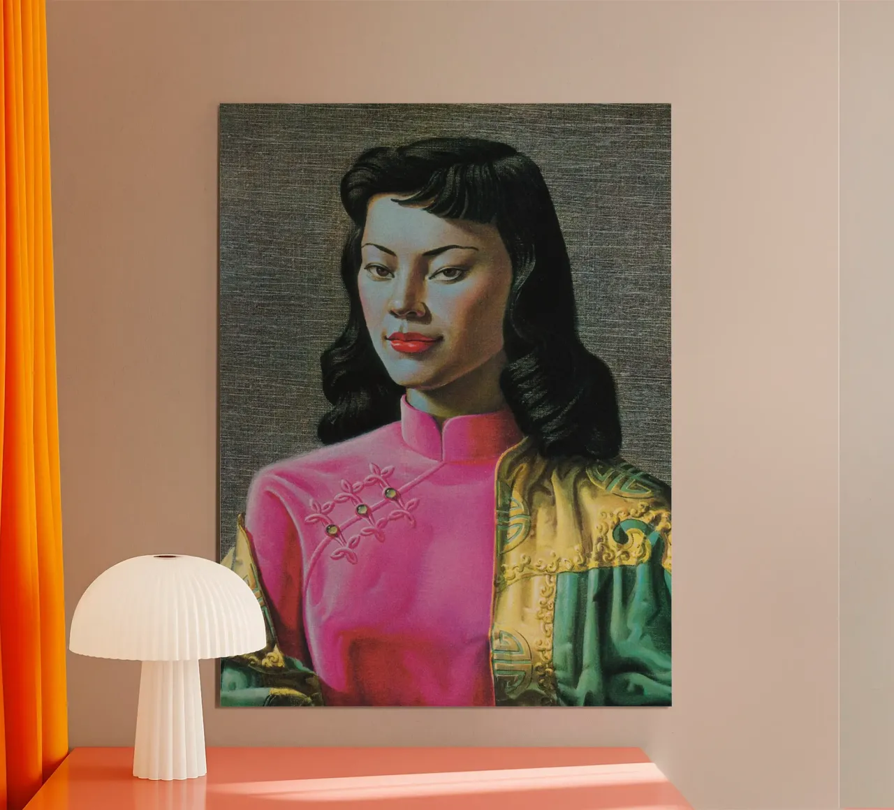 Miss Wong, by Vladimir Tretchikoff, 1950s. carta hahnemühle da Honeymoon Hotel