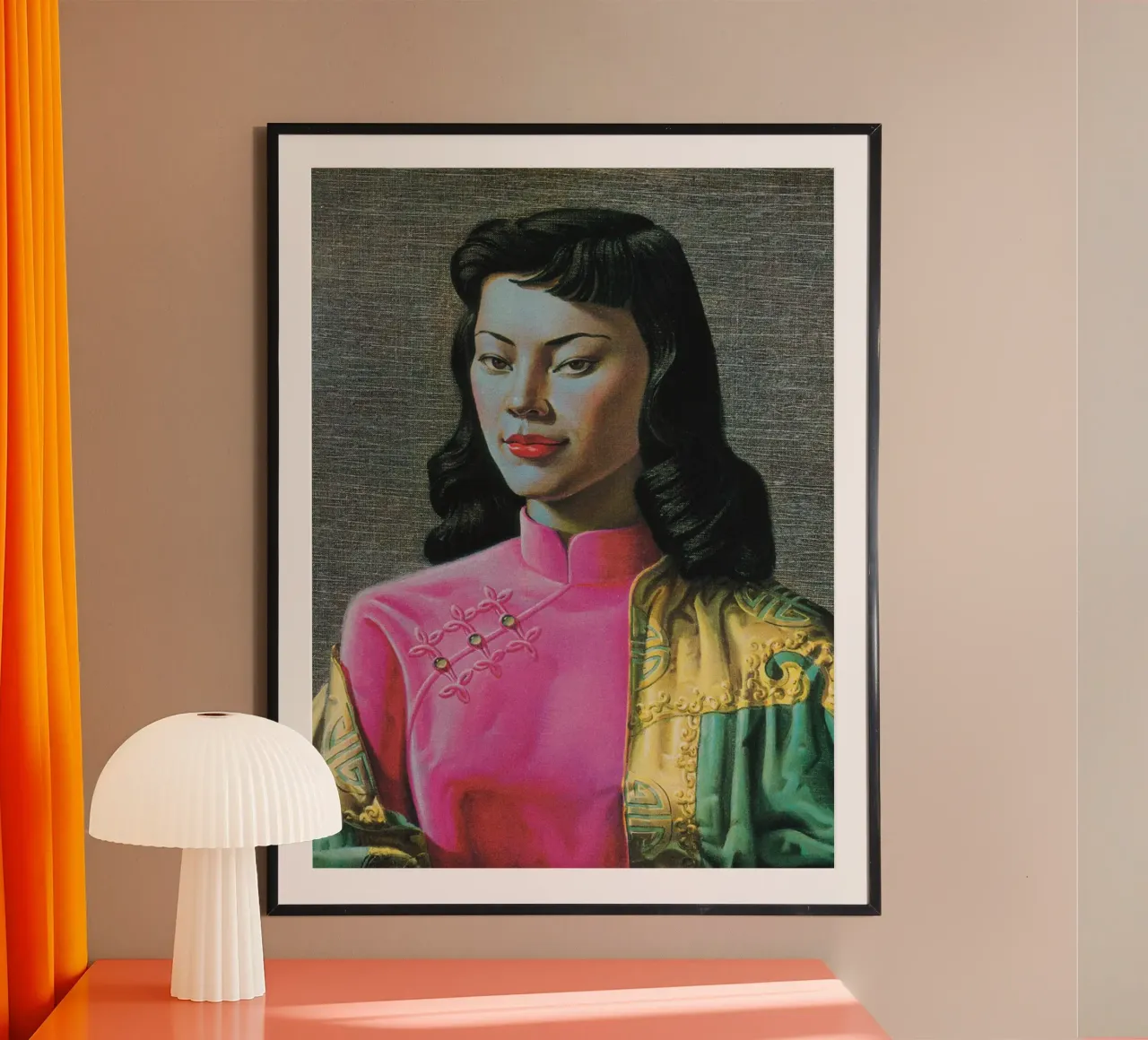 Miss Wong, by Vladimir Tretchikoff, 1950s. carta hahnemühle da Honeymoon Hotel