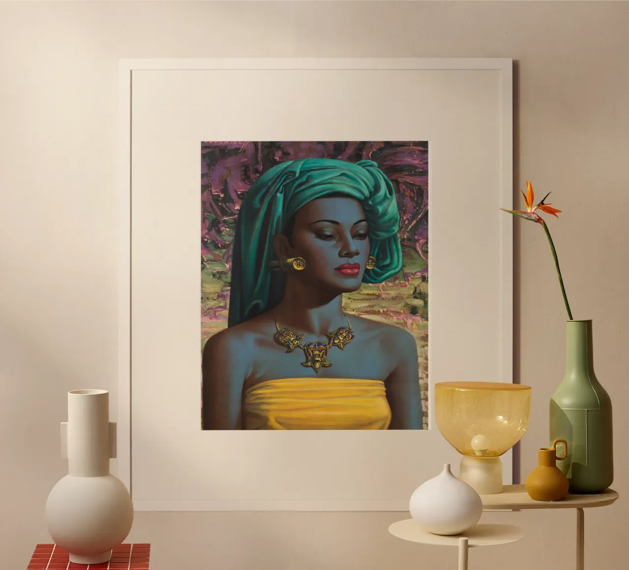Balinese Girl (1959) - Tretchikoff Print poster da Honeymoon Hotel