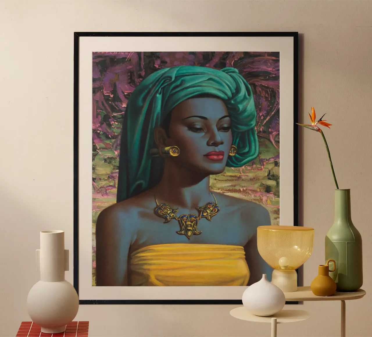 Balinese Girl (1959) - Tretchikoff Print poster da Honeymoon Hotel