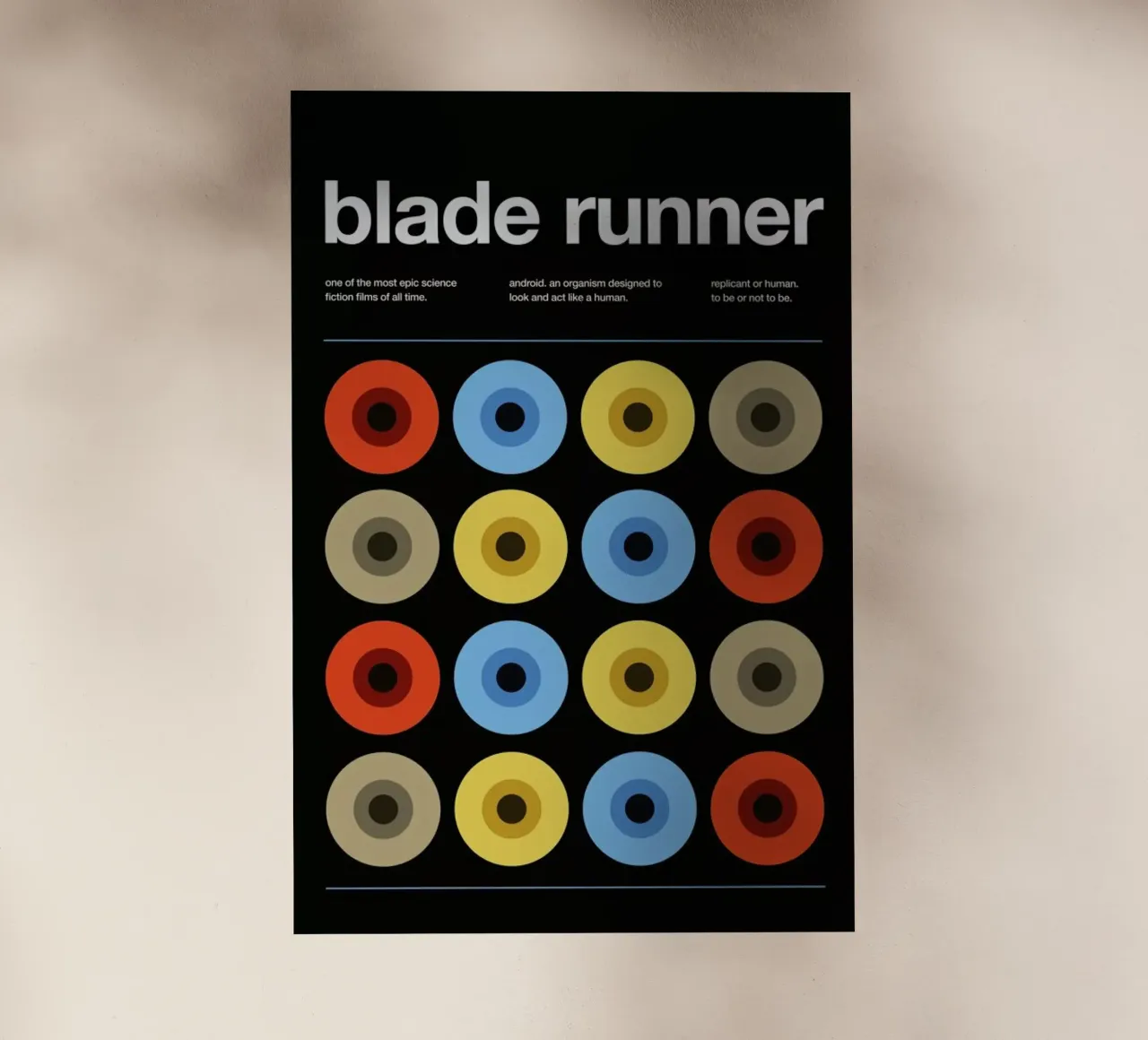 Blade Runner pellicola backlit da Stephan Kochs