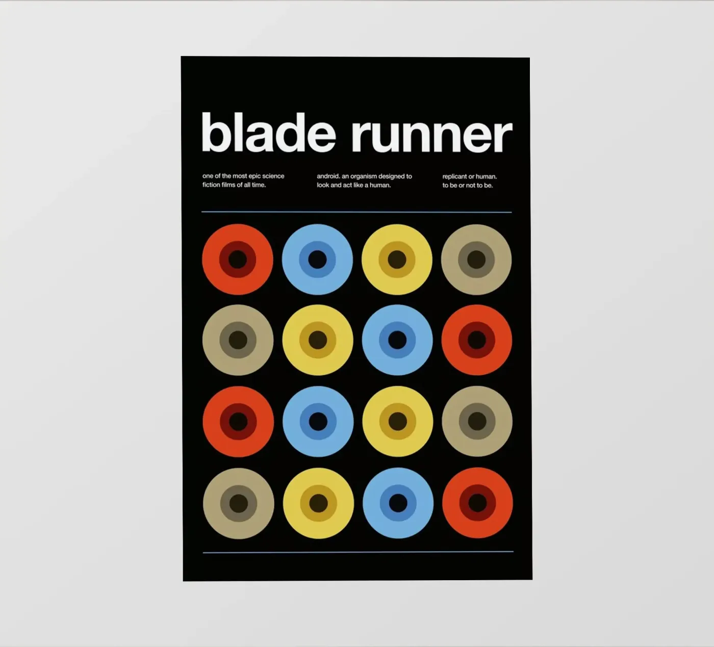 Blade Runner pellicola backlit da Stephan Kochs