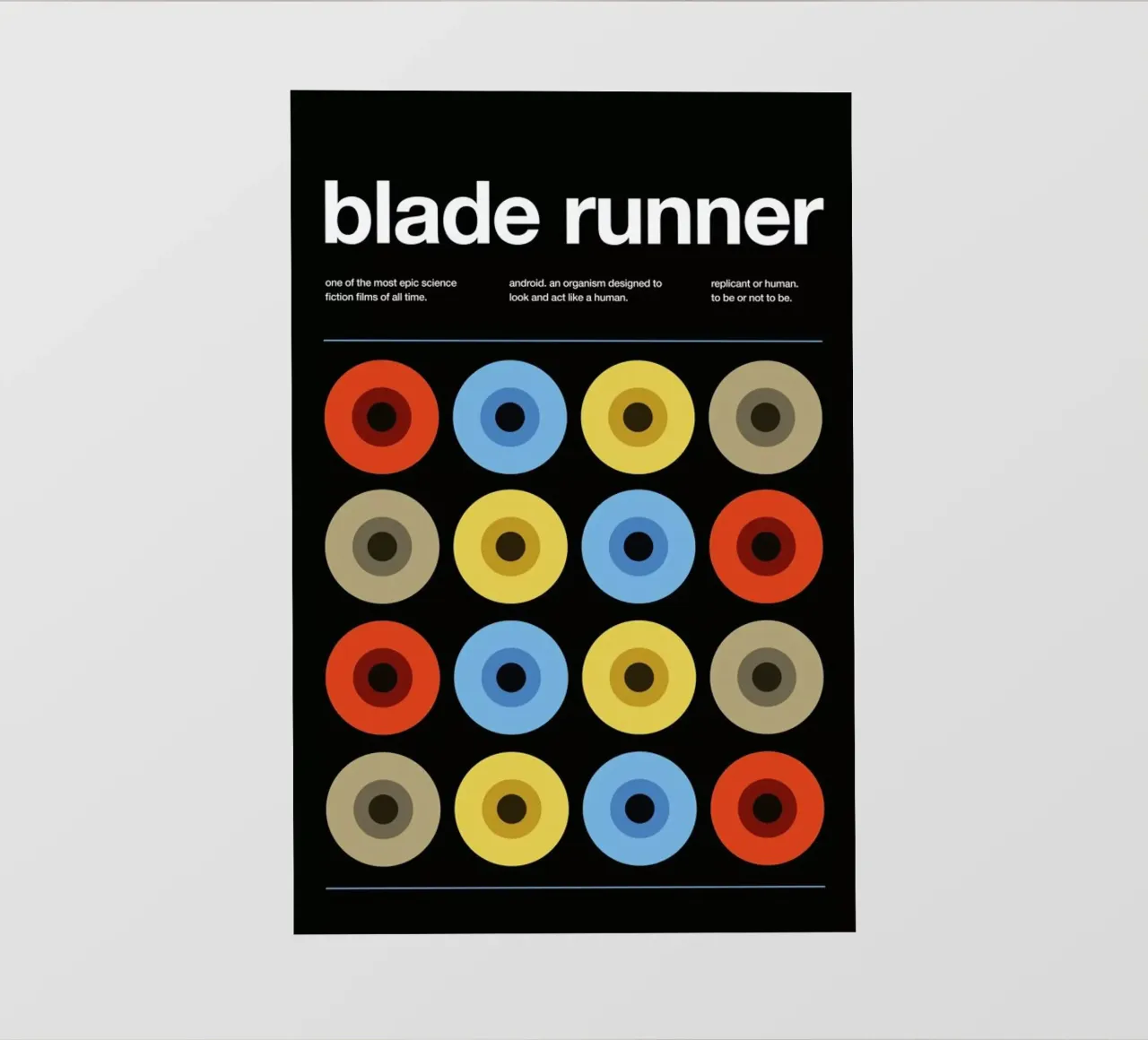 Blade Runner pellicola backlit da Stephan Kochs