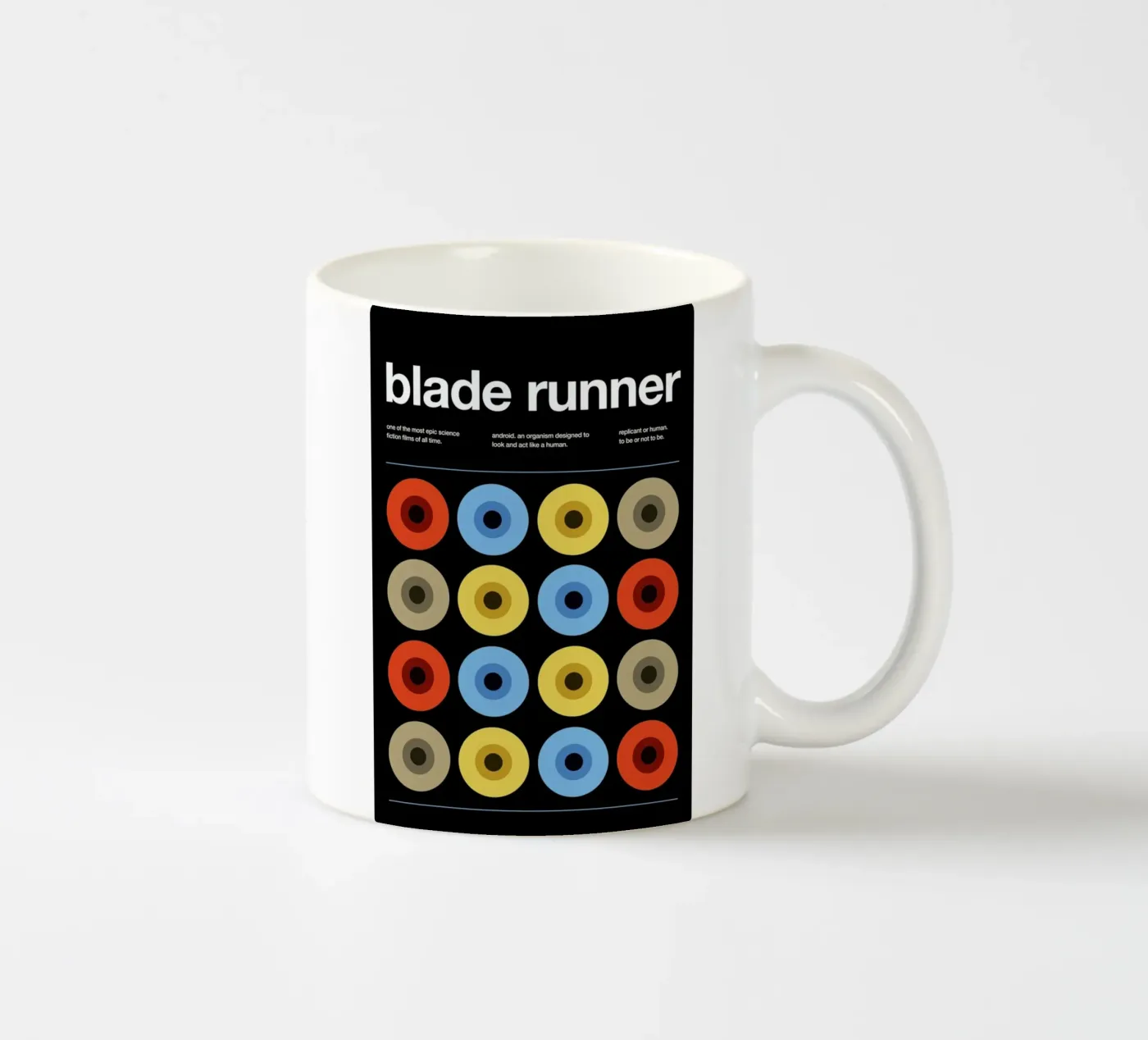 Blade Runner ceramic mug by Stephan Kochs