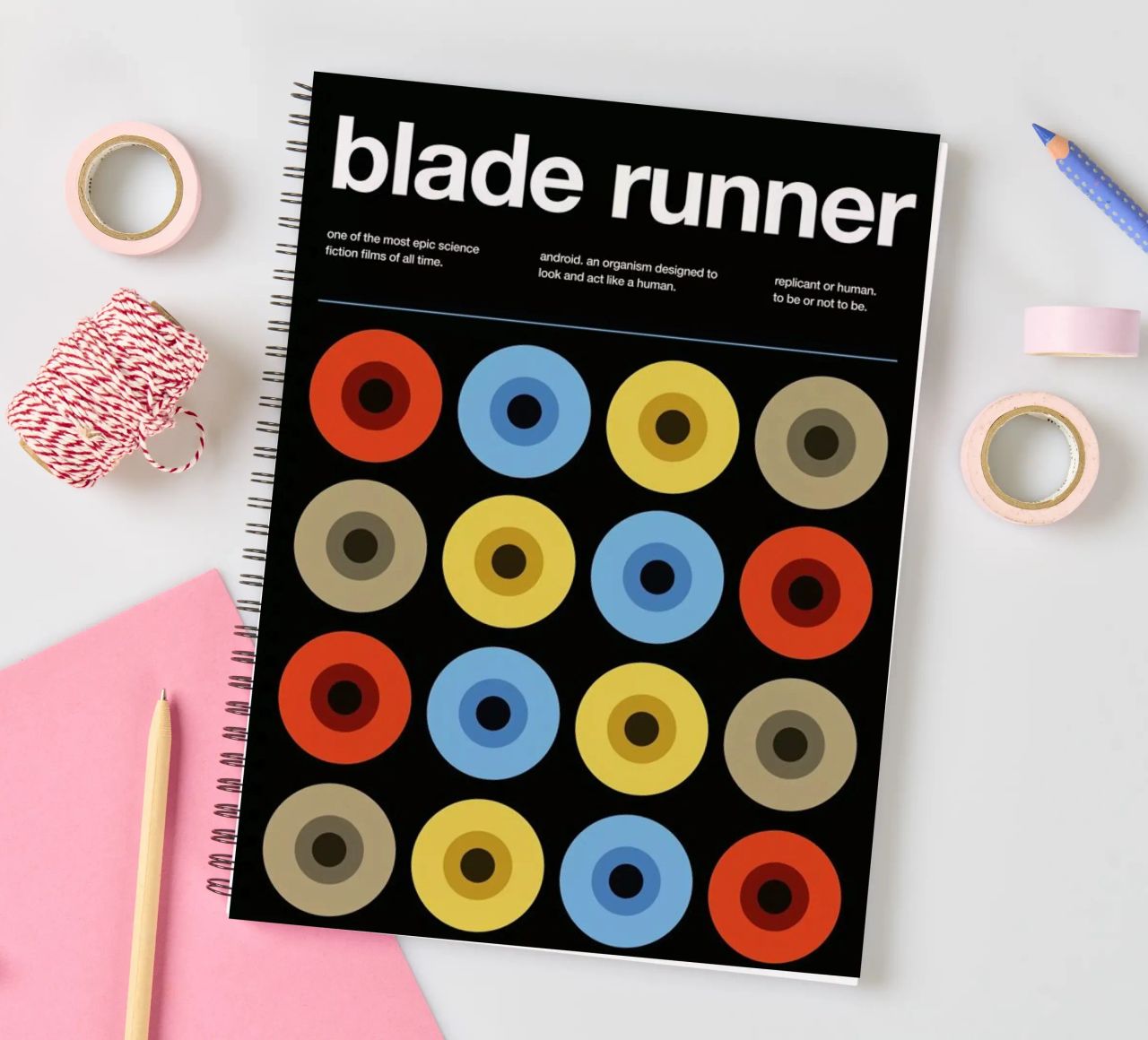 Blade Runner cuaderno de espiral de Stephan Kochs
