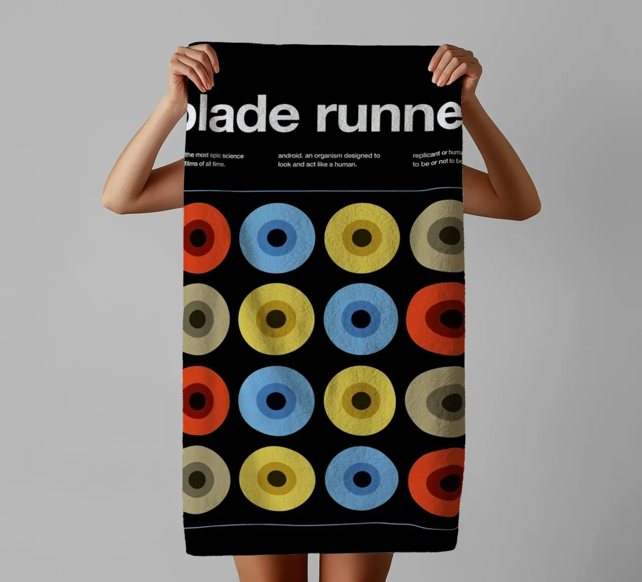 Blade Runner asciugamano da bagno da Stephan Kochs