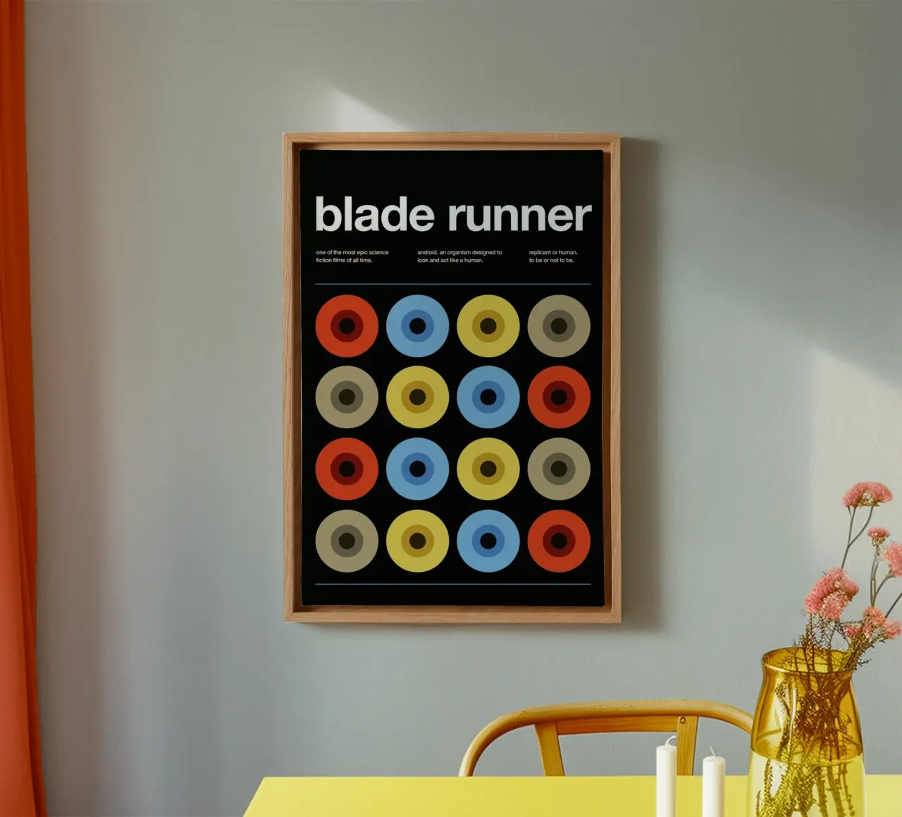 Blade Runner tela con Cornice a cassetta da Stephan Kochs