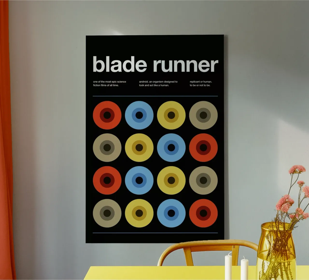 Blade Runner tela con Cornice a cassetta da Stephan Kochs