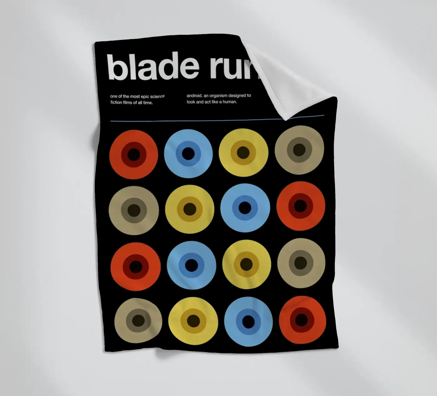 Blade Runner Fleecedecke von Stephan Kochs