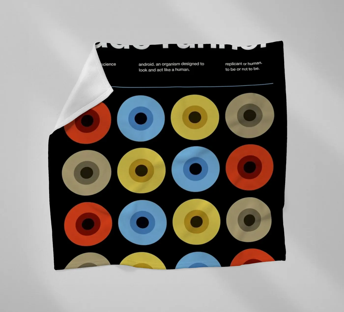 Blade Runner Fleecedecke von Stephan Kochs