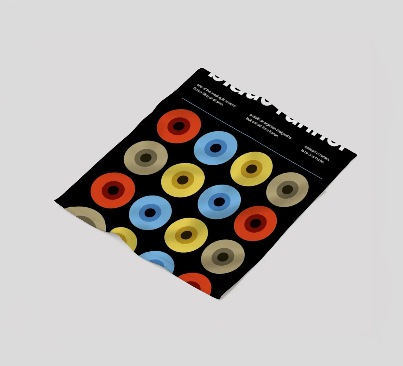 Blade Runner Fleecedecke von Stephan Kochs