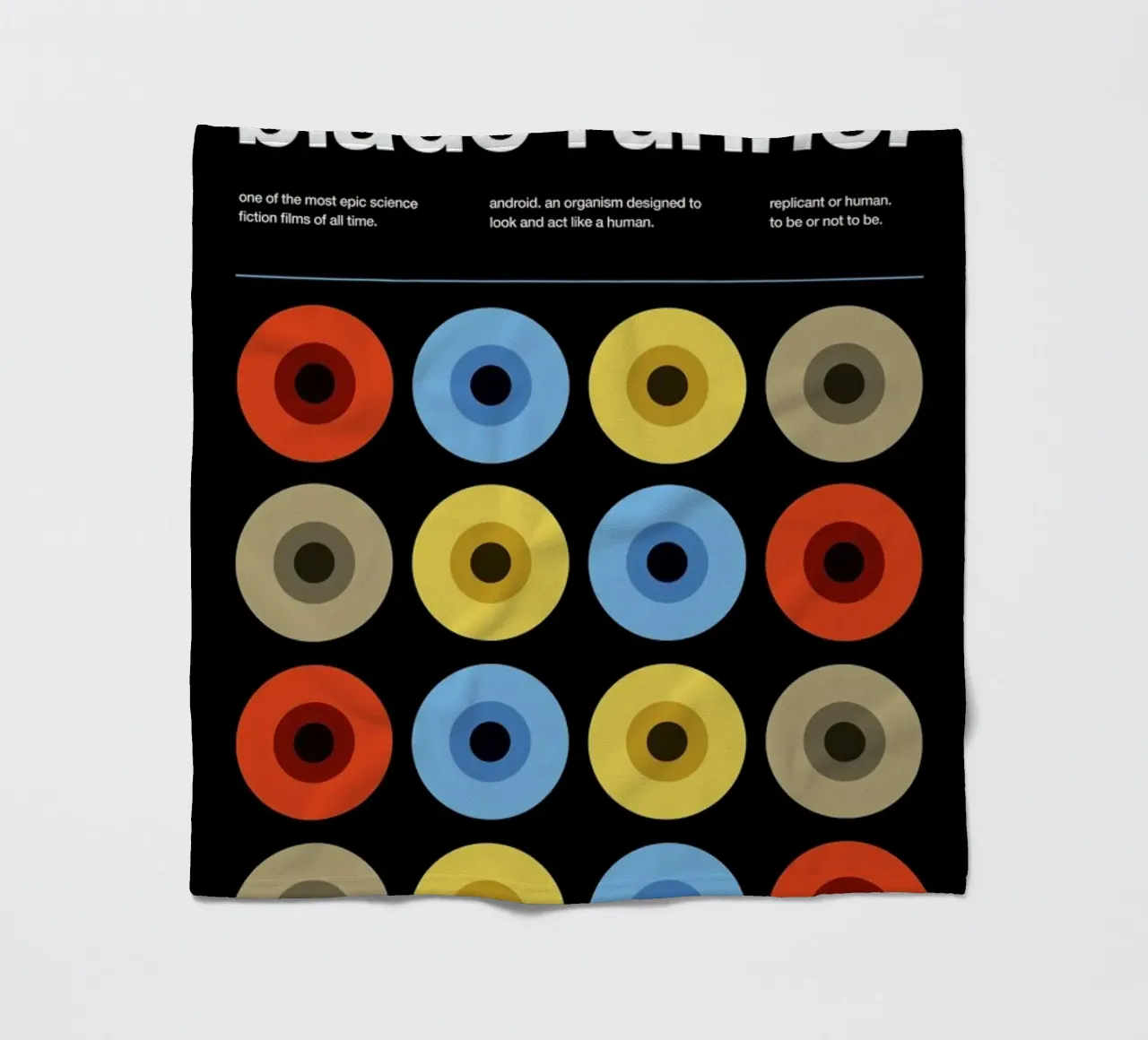 Blade Runner coperta in pile da Stephan Kochs