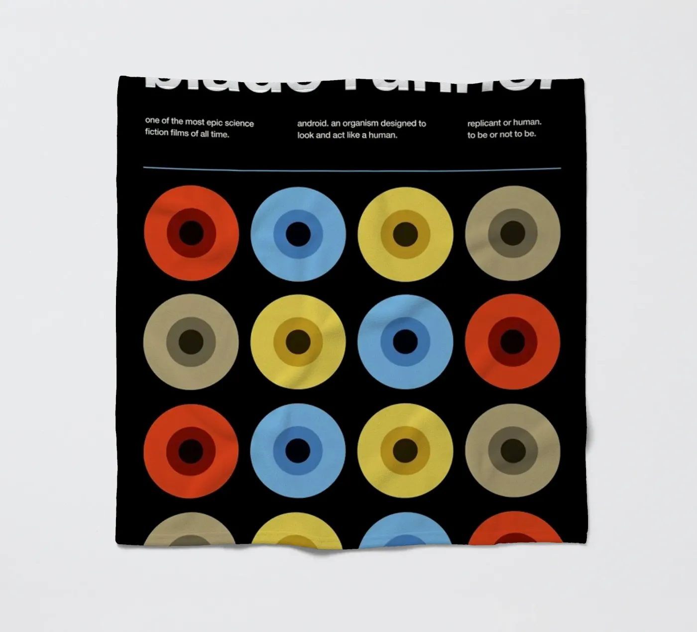 Blade Runner Fleecedecke von Stephan Kochs