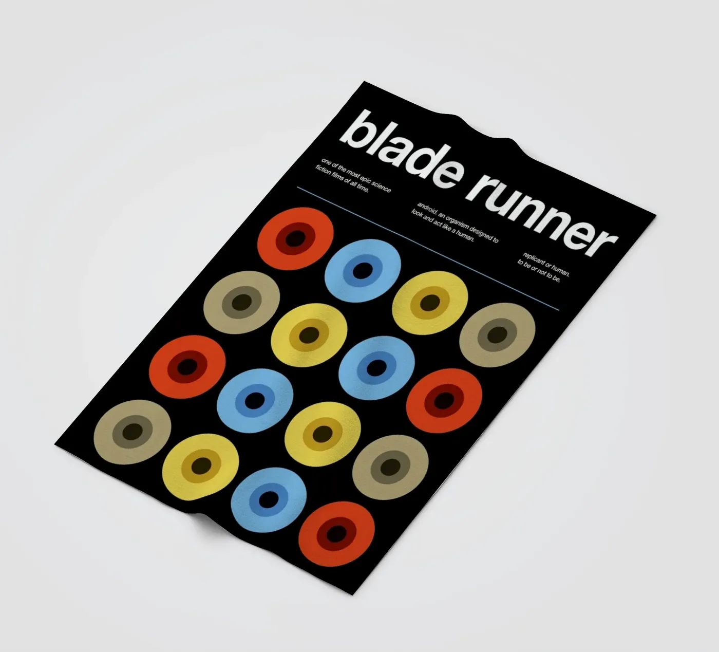 Blade Runner Fleecedecke von Stephan Kochs