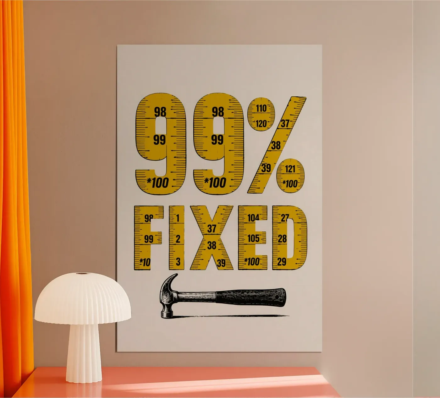 99% Fixed poster by treechild