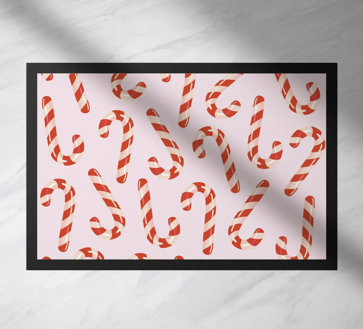 Candy canes pattern zerbino da Happypatterns