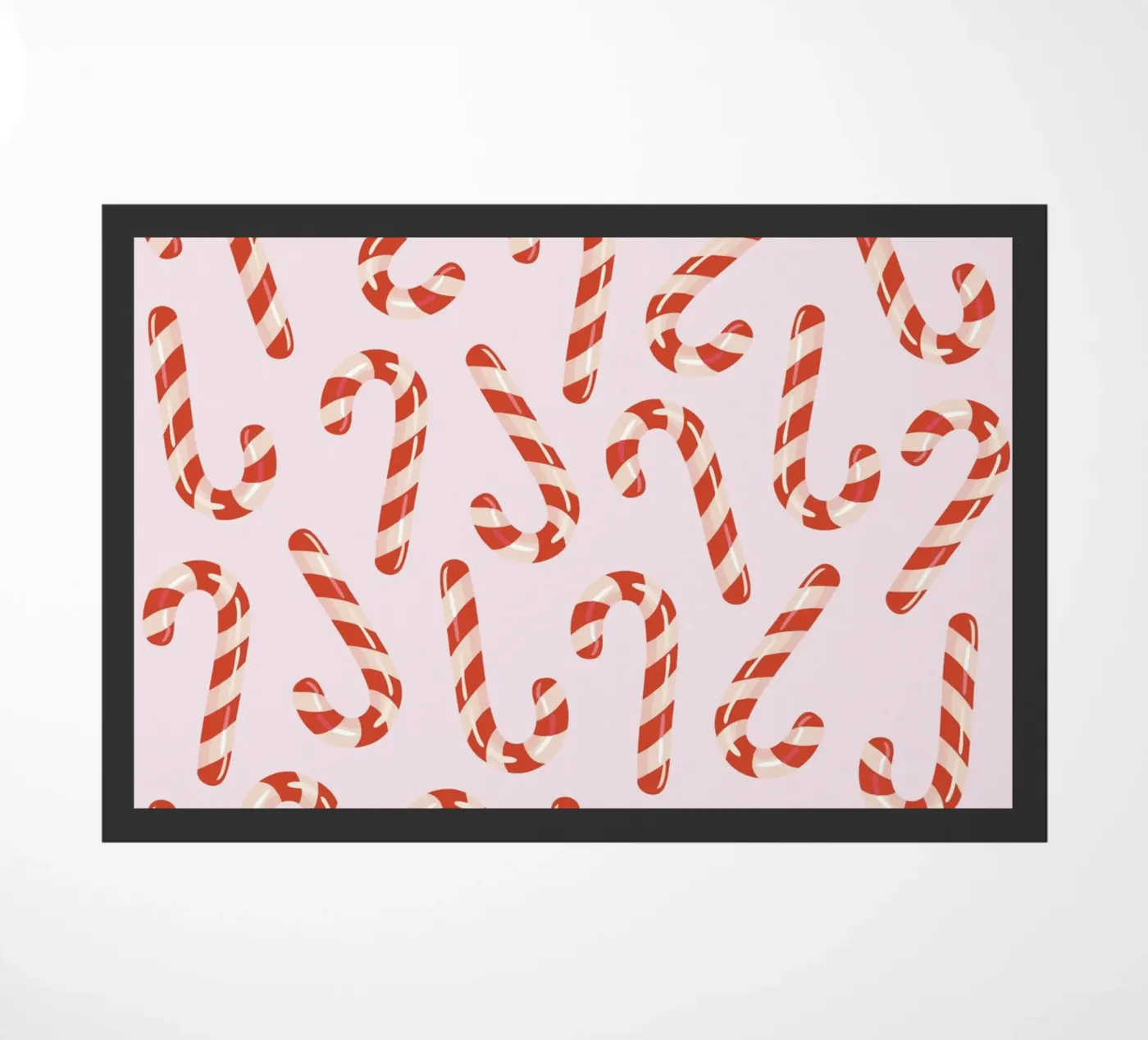 Candy canes pattern zerbino da Happypatterns