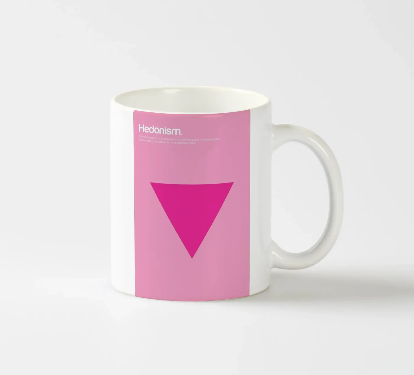 Hedonism ceramic mug by Genís Carreras