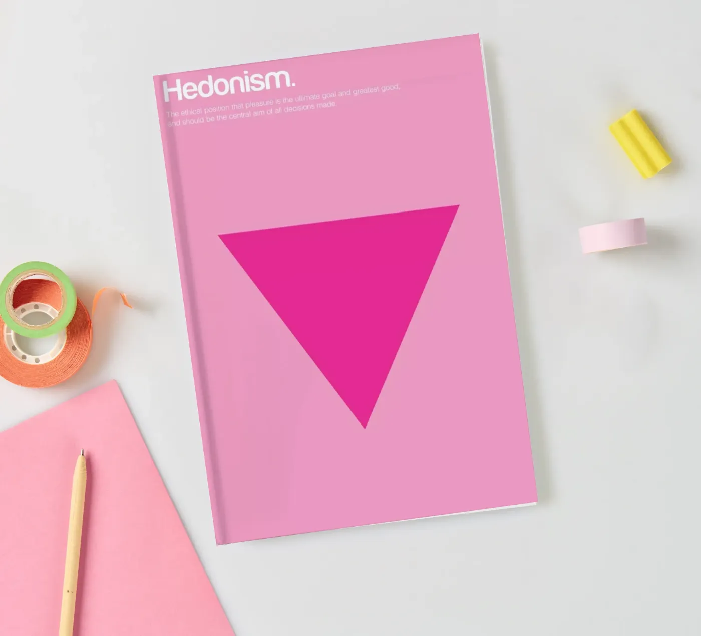 Hedonism notebook by Genís Carreras
