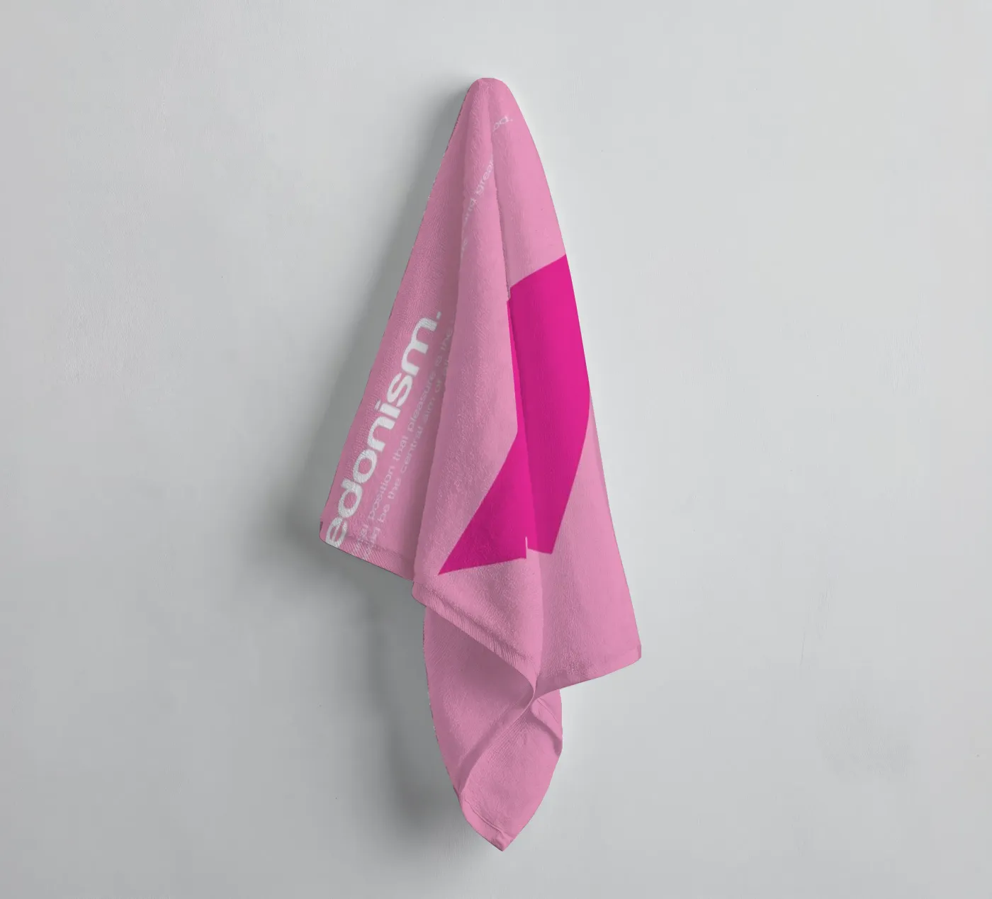 Hedonism badhanddoek van Genís Carreras
