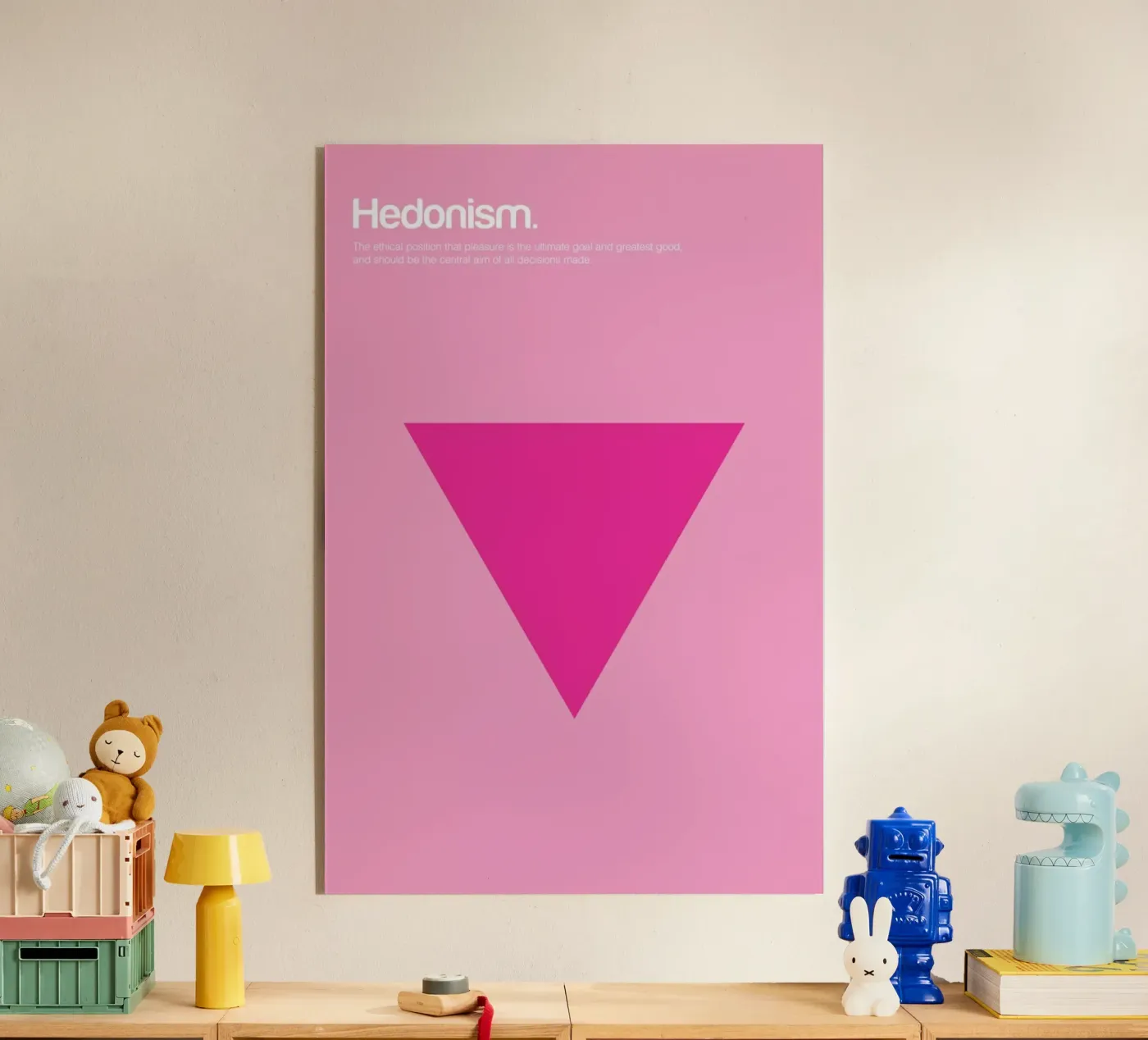 Hedonism acryl van Genís Carreras