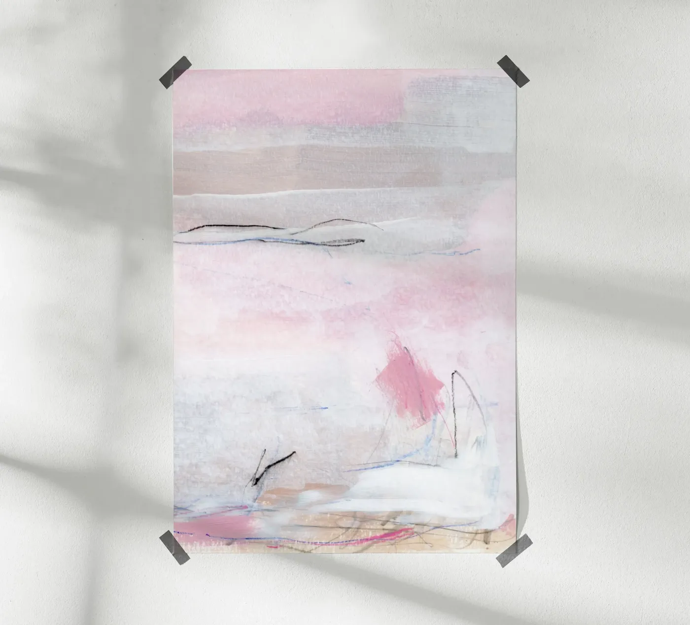 Pointless Poster von Abstrakte Malerei