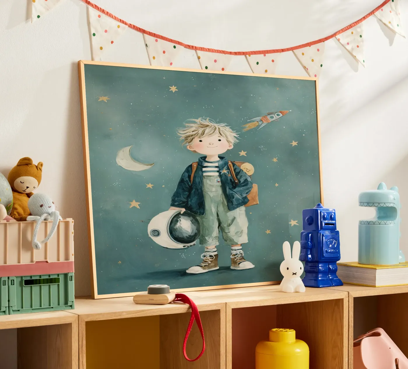 Boy Space Explorer poster da aisatsana
