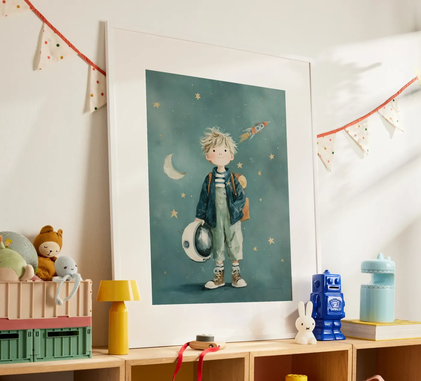 Boy Space Explorer poster da aisatsana