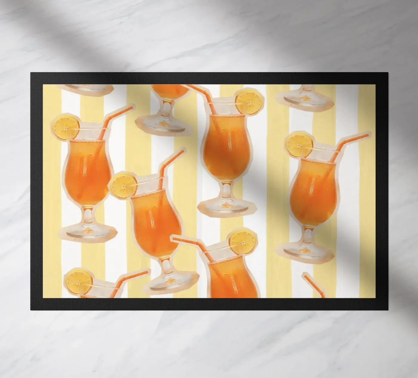 Cocktail pattern zerbino da Happypatterns