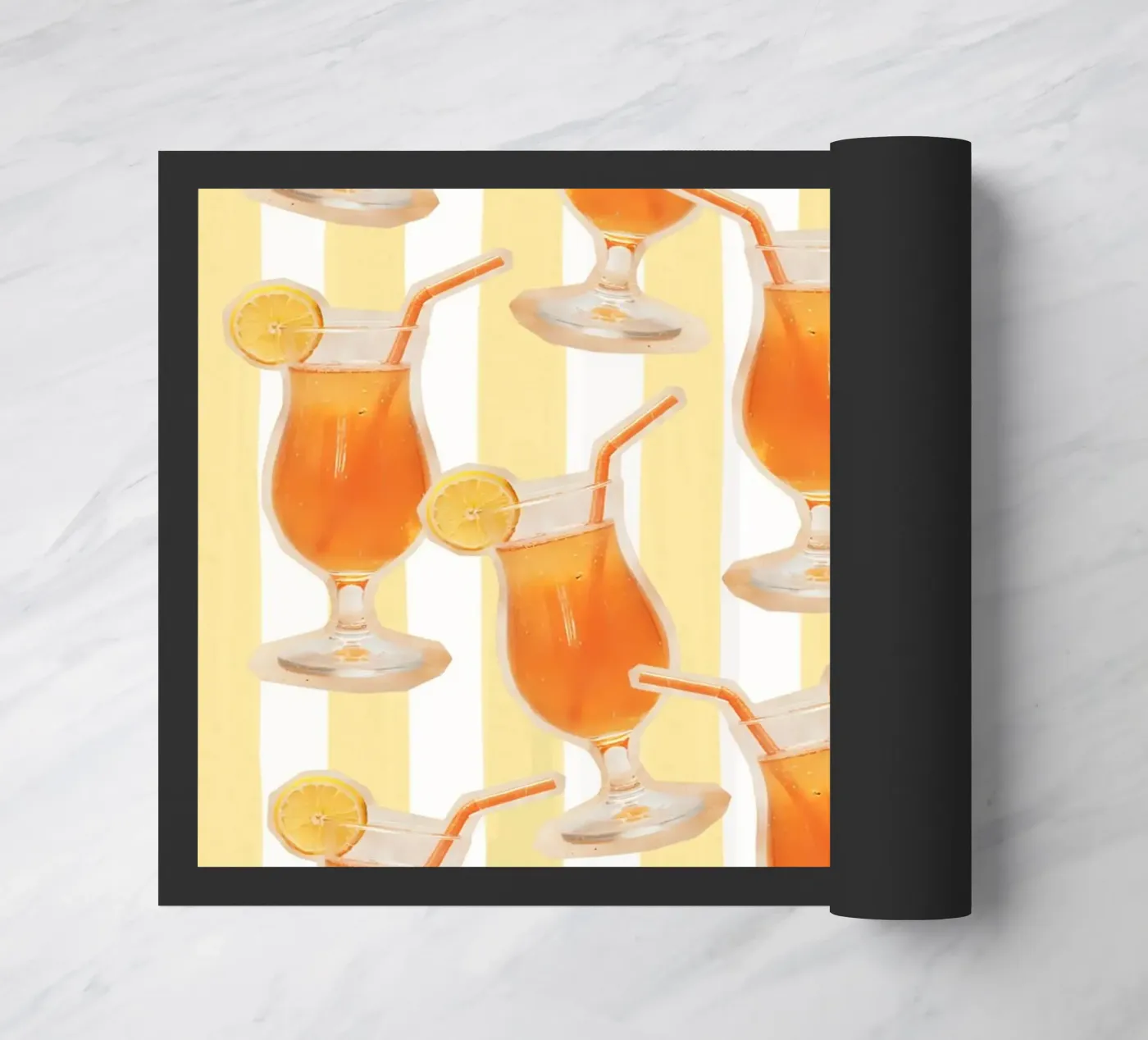 Cocktail pattern zerbino da Happypatterns