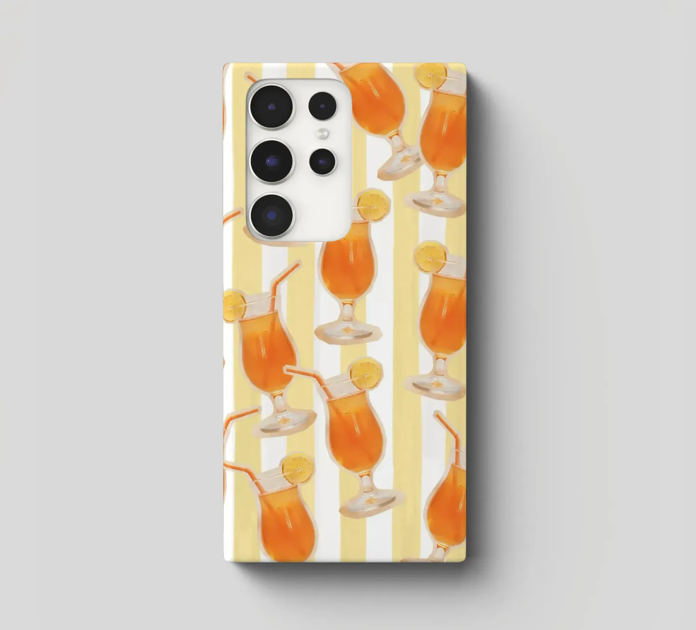 Cocktail pattern cover samsung da Happypatterns