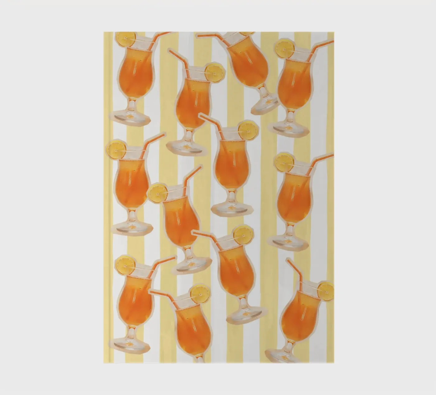 Cocktail pattern notebook by Happypatterns