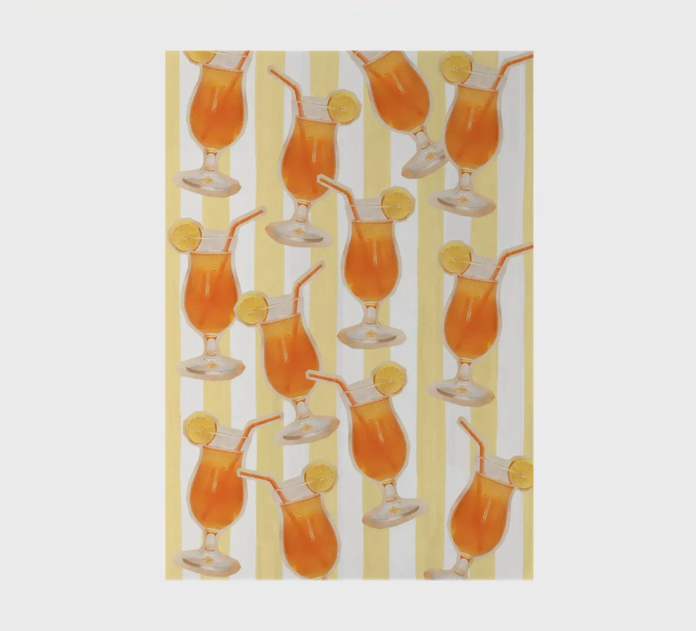 Cocktail pattern notebook by Happypatterns