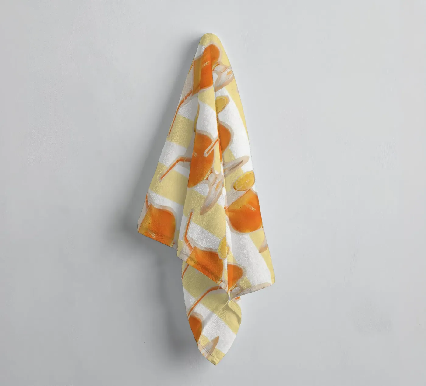 Cocktail pattern badhanddoek van Happypatterns