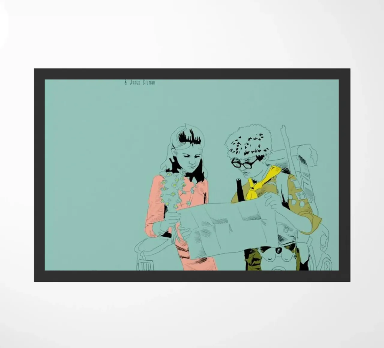 Moonrise Kingdom zerbino da La Belette Rose