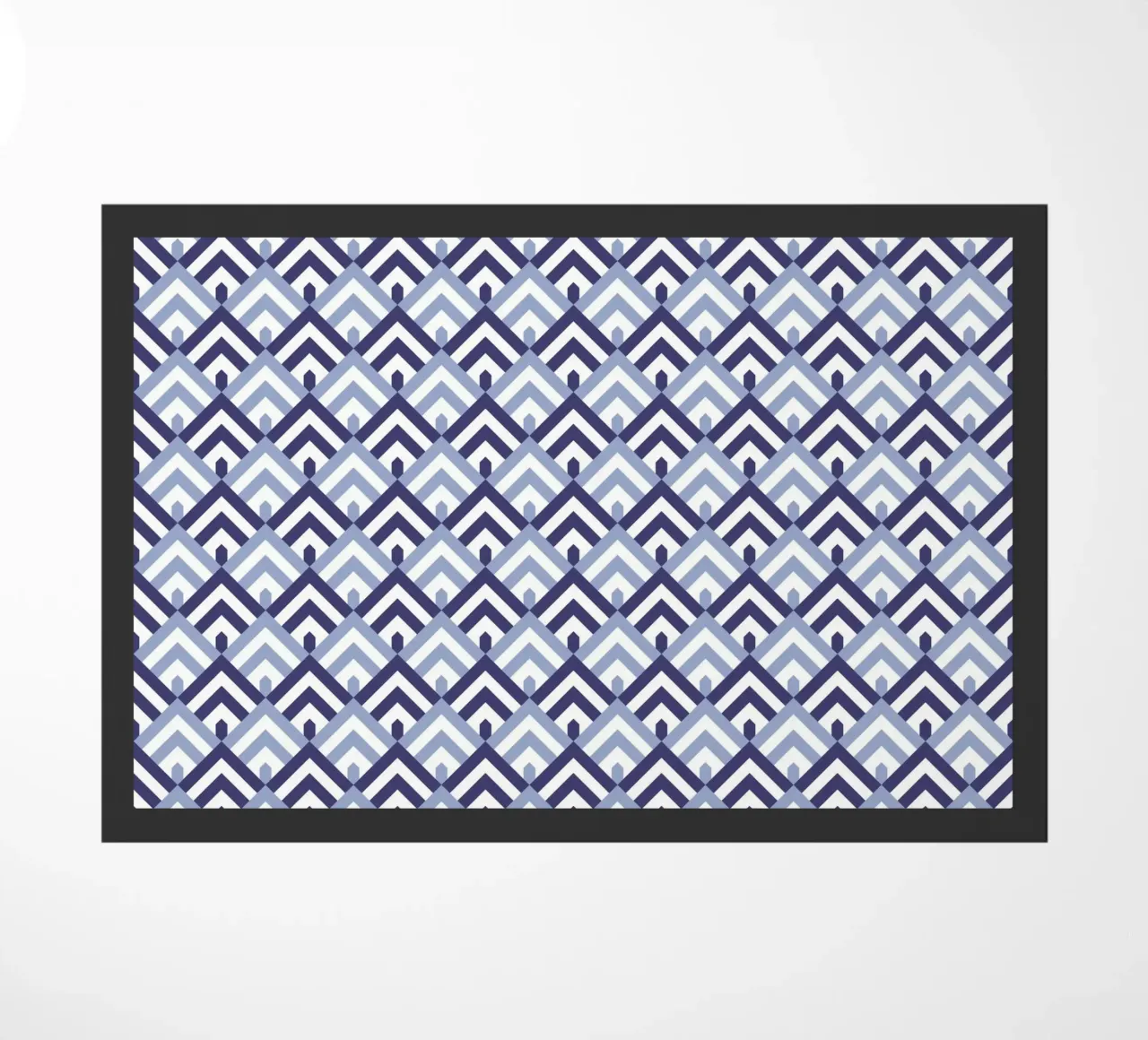 Blue Mountain Pattern doormat by amini54