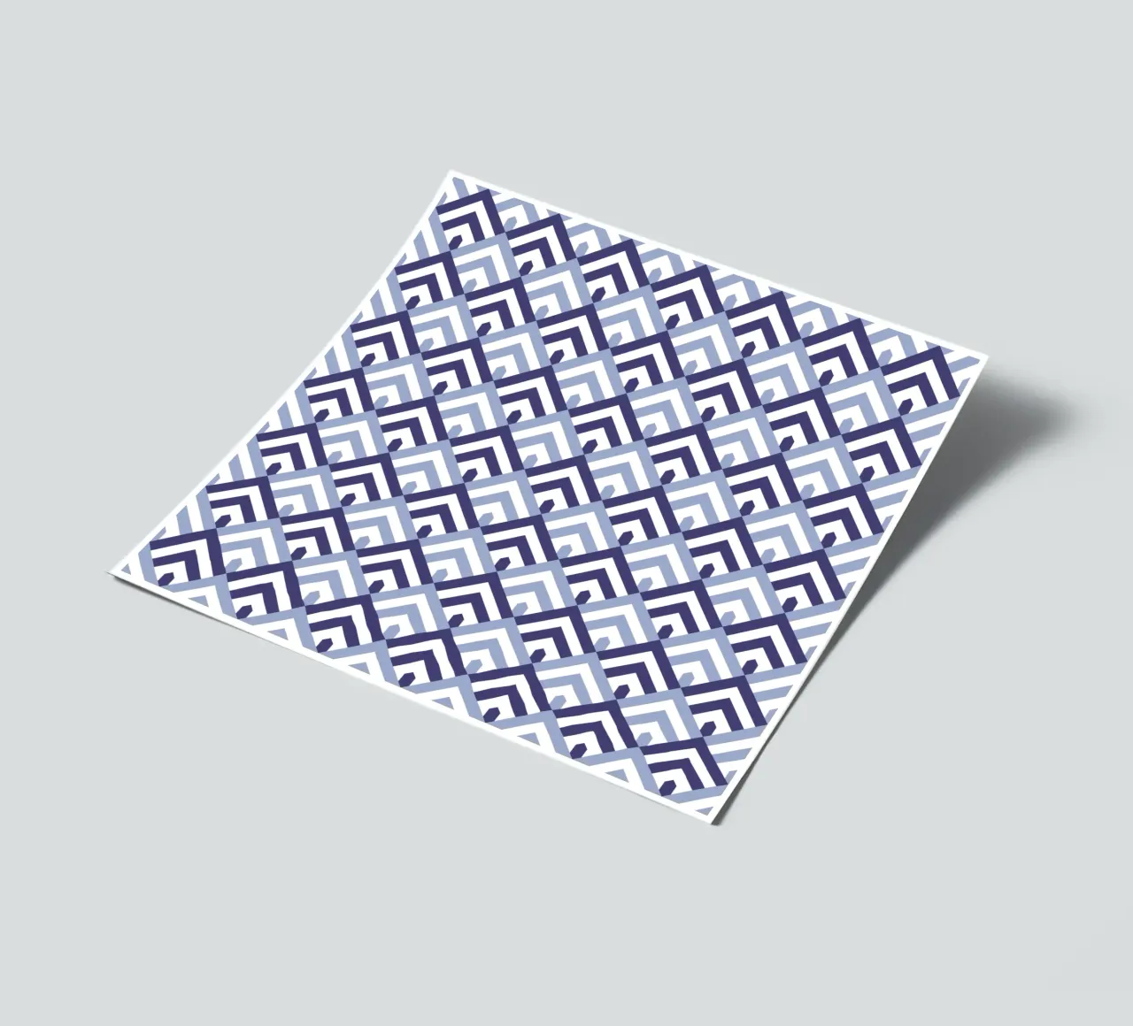 Blue Mountain Pattern sticker sheet by amini54