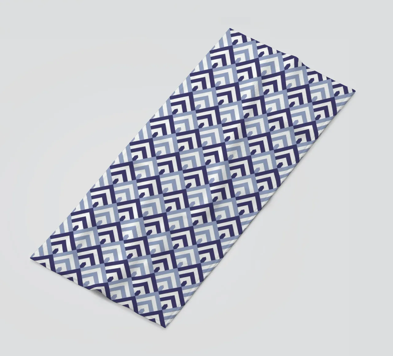 Blue Mountain Pattern strandhanddoek van amini54