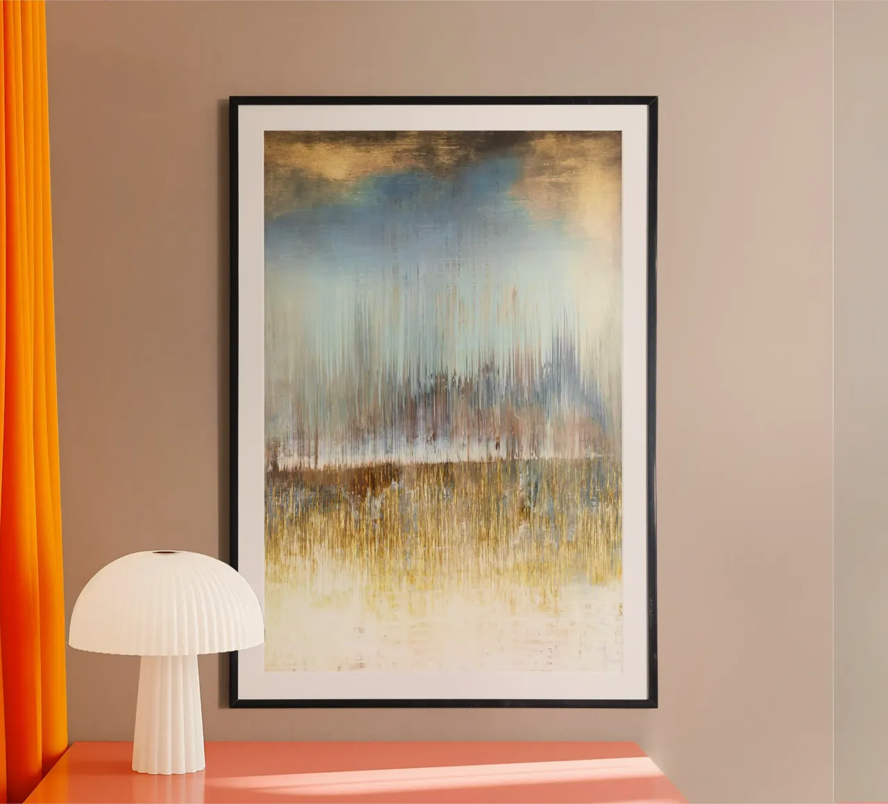 Rustic Wall poster con telaio in plastica da Artsy Bessy