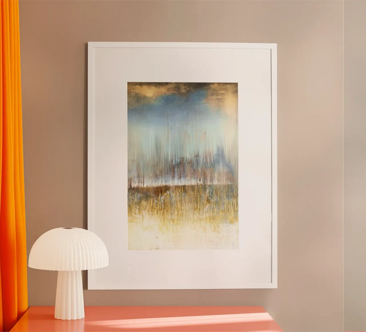Rustic Wall poster con telaio in plastica da Artsy Bessy