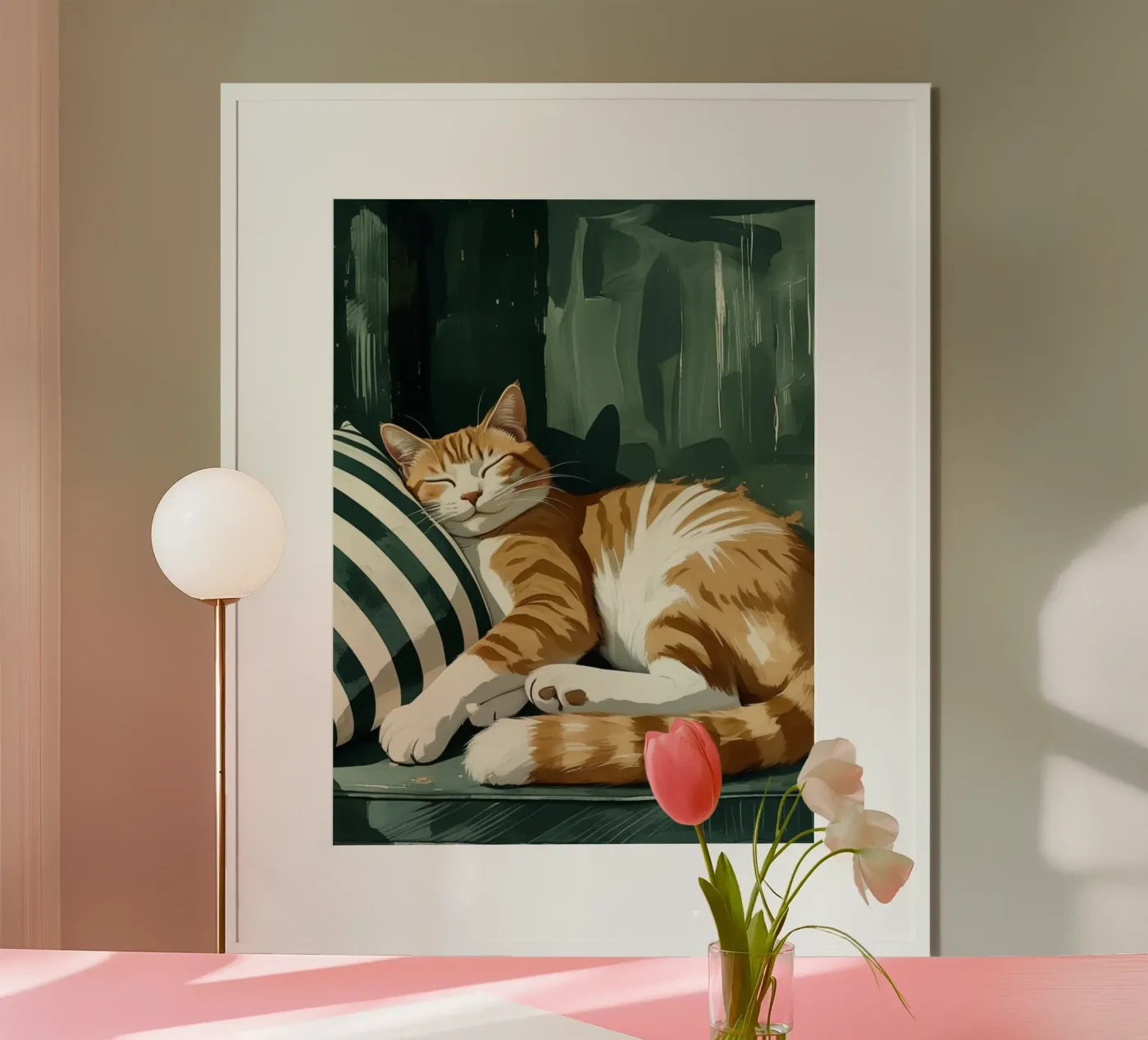 tabby cat poster da Vanessa Freud