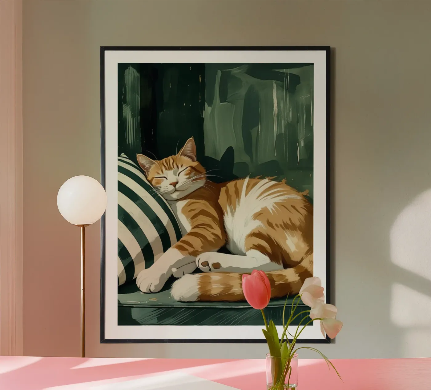 tabby cat poster da Vanessa Freud