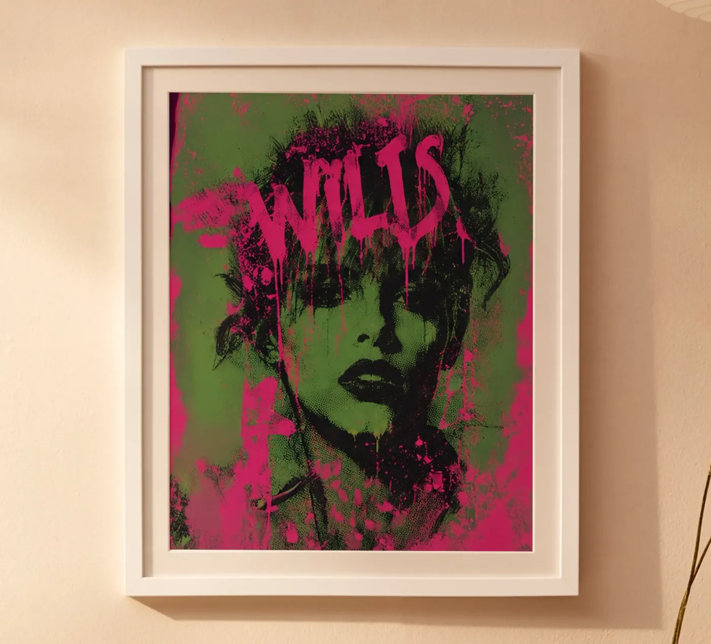 Green Queen poster da Flo Klein Gallery