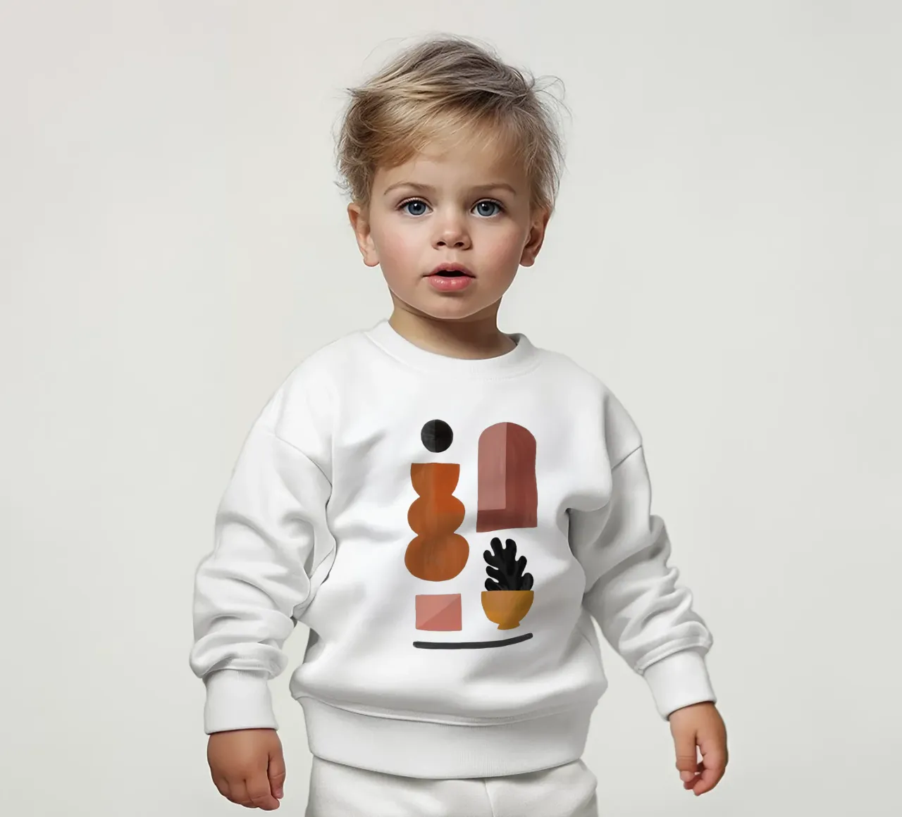 Boho objecten I baby sweatshirt van Orara Studio